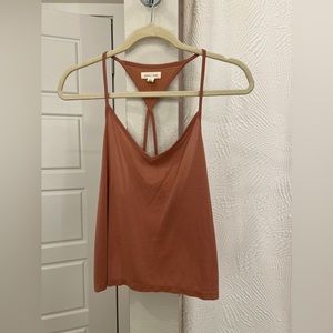 Silence & Noise dusty pink top